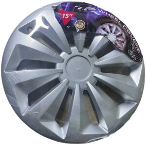 Wheel Covers DS23234 колпак 15 серебристый 4 шт для легкового автомобиля