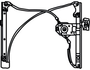 Стеклоподъемник передний правый WXQP 350901