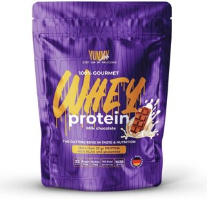 Протеин YummyLab 100% gourmet WHEY PROTEIN молочный шоколад 950 г