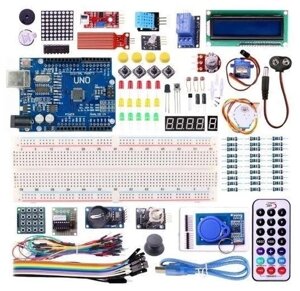 Опыты с электричеством Arduino UNO KIT T-AR001