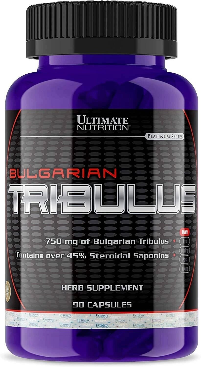 Тестостероновый бустер Ultimate Nutrition BULGARIAN TRIBULUS 750 MG 90 caps от компании MetSnab - фото 1