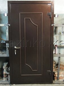 Дверь кованая «Фредерика Х» металлическая с ковкой