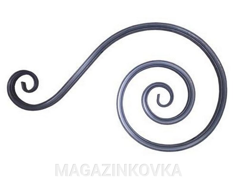 Элементы художественной ковки "Волюта" Т-20x700x420x130 мм от компании MAGAZINKOVKA - фото 1