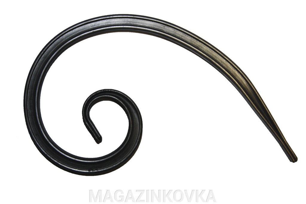Элементы художественной ковки "Завиток" Т-10x180x105 мм от компании MAGAZINKOVKA - фото 1