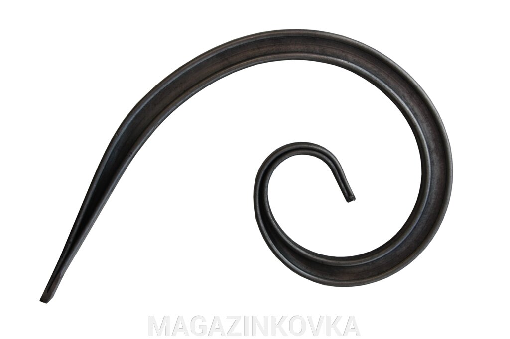 Элементы художественной ковки "Завиток" Т-15x210x129 мм от компании MAGAZINKOVKA - фото 1