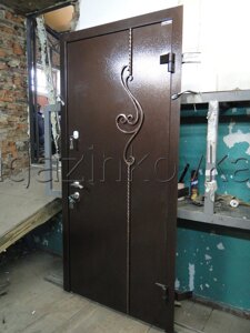 Дверь кованая «Прованс Х» металлическая с ковкой