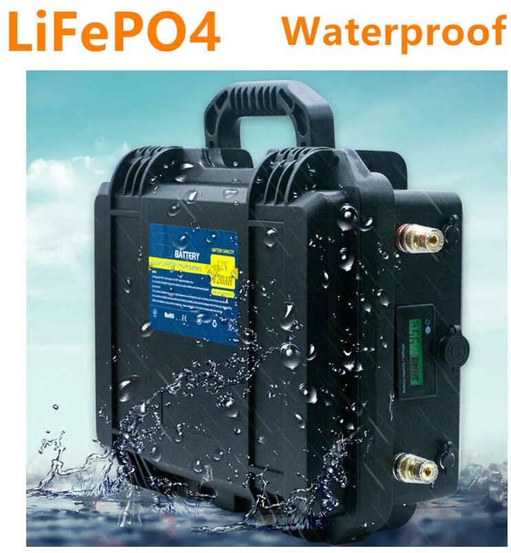 Аккумулятор 12 Вольт, 100 Ач для лодочного мотора (722339204) купить с ...