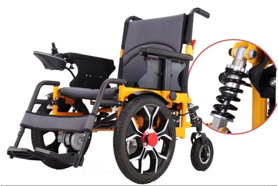 Электрическая инвалидная коляска с передним приводом GFD103 от компании motorkolesa - фото 1