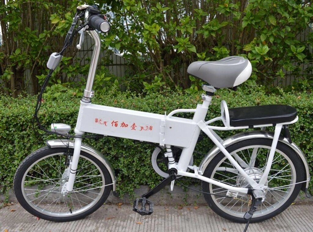 Электровелосипед складной 20" от компании motorkolesa - фото 1