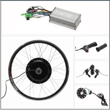 Комплект мотор колесо 1000 Вт для электровелосипеда от компании motorkolesa - фото 1
