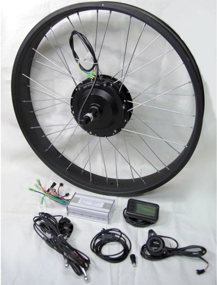 Комплект мотор-колесо 500 Вт для электрофэтбайка от компании motorkolesa - фото 1
