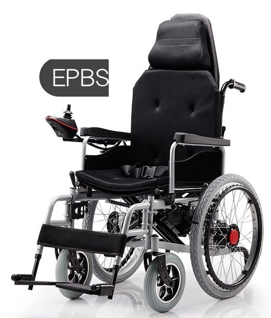 Кресло коляска инвалидная с поручнями и ручным наклоном спинки и ног FD20 от компании motorkolesa - фото 1