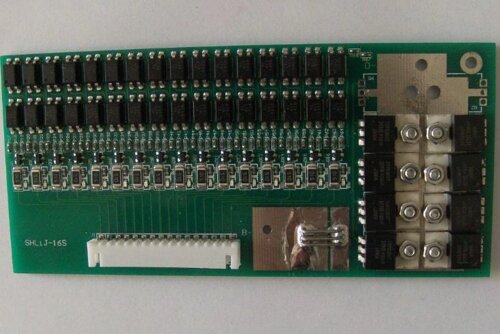 Плата BMS на 3 банки балансир Li-lon аккумуляторов Iбалансиро макс66мА