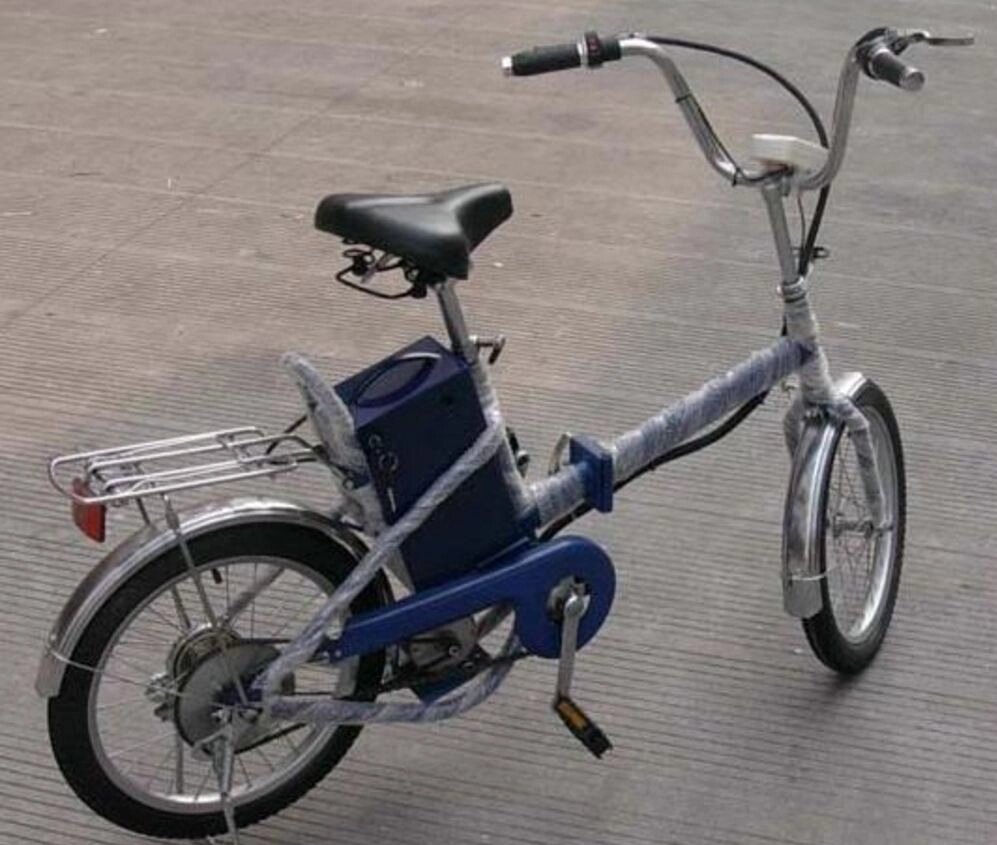 Складной Электровелосипед 001 от компании motorkolesa - фото 1
