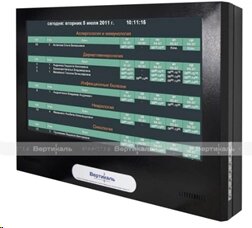 Медиаэкран DISPLAY VERT-43G, со встроенной индукционной системой, настенный от компании ООО "АКТИВ ИНТЕГРО" г. РОСТОВ-НА-ДОНУ - фото 1