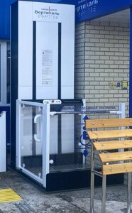 Платформа подъемная Vertical-1 вертикального перемещения по ГОСТ до 2 метров, правая