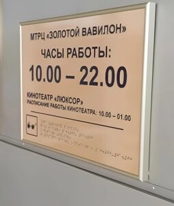 Тактильная табличка комплексная 500х500 мм информация об объекте
