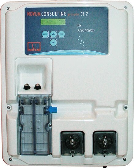 Автоматическая станция обработки воды NOVUM CONSULTING PRIVATE CL 2 PH/REDOX от компании ООО "Абрис" - фото 1