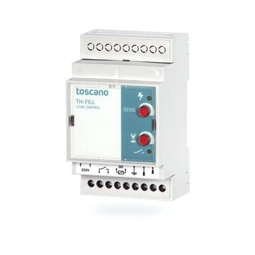 Контроллер уровня воды Toscano TH-FILL, 230 В, для управления клапаном 24 В от компании ООО "Абрис" - фото 1