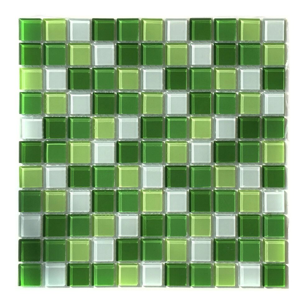 Мозаика стеклянная Aquaviva Сristall Green Light DCM173 от компании ООО "Абрис" - фото 1