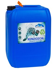 Дезинфектант бесхлорный на основе активного кислорода Kenziozon, жидкий 30 л в Санкт-Петербурге от компании ООО "Абрис"