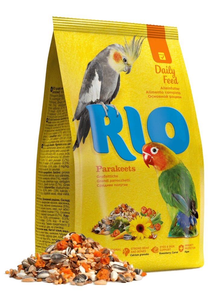 Рио для средних попугаев 1кг от компании Природа66 - фото 1