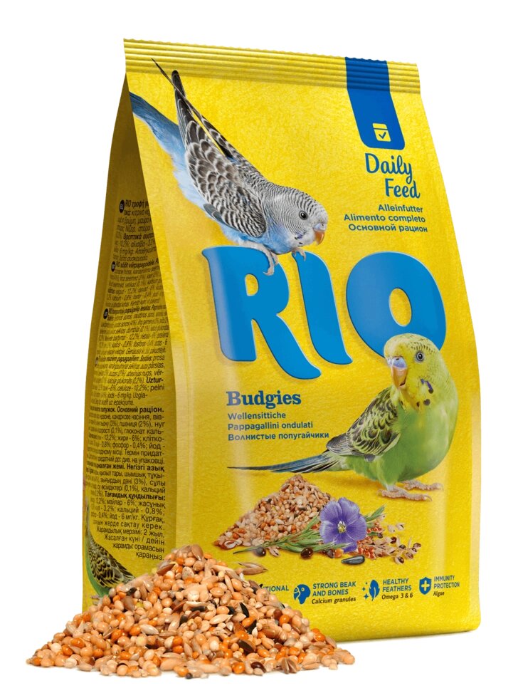 Рио для волнистых попугаев 0,5кг ##от компании## Природа66 - ##фото## 1