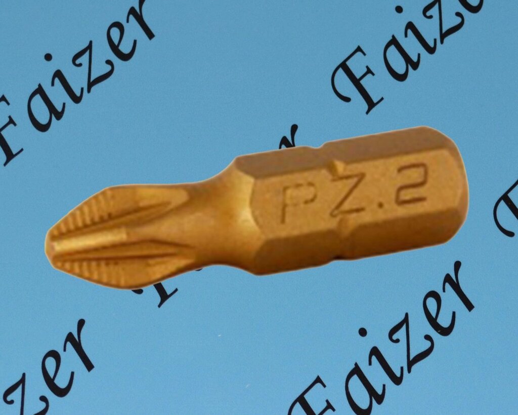 Бита PZ 2x25 титан Craftmate (RSC) от компании Компания «Файзер» - фото 1