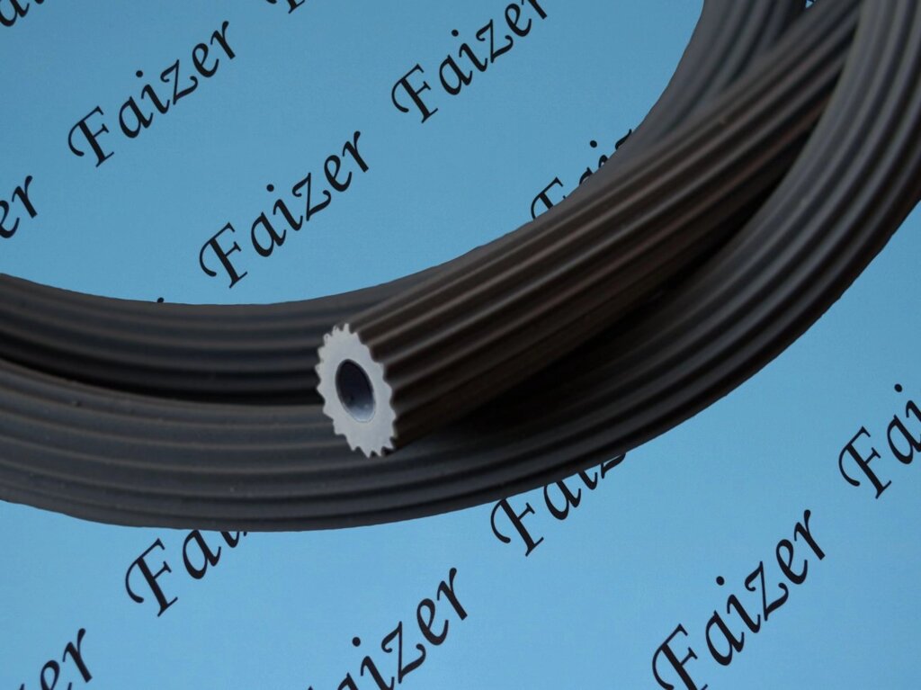 Шнур москитной сетки (черный) 5мм от компании Компания «Файзер» - фото 1