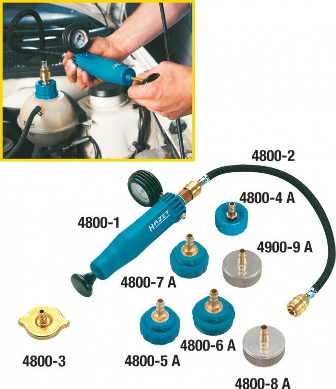 Адаптер для системы охлаждения HAZET 4800-3 от компании ГК Автооборудование - фото 1