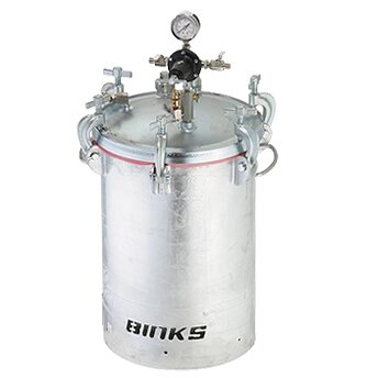 Бак BINKS из нержавеющей стали 60 литров 183S-1510-CE от компании ГК Автооборудование - фото 1
