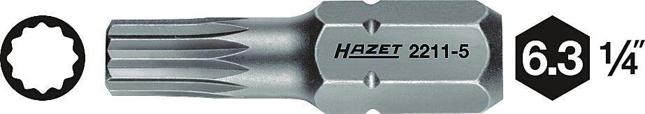Бита двенадцатигранная HAZET 2211-4 от компании ГК Автооборудование - фото 1