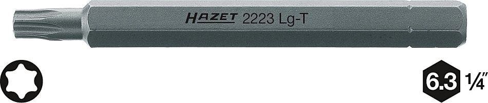 Бита TORX длинная модель T25 HAZET 2223LG-T25 от компании ГК Автооборудование - фото 1