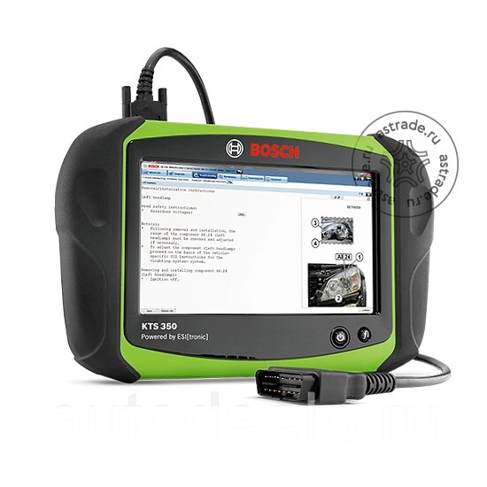 Bosch KTS 350 диагностический сканер от компании ГК Автооборудование - фото 1
