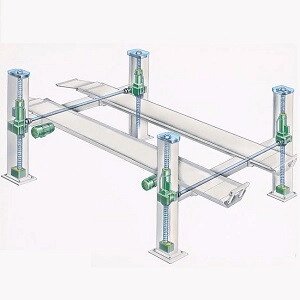 Демонтаж 4х стоечного подъемника от компании ГК Автооборудование - фото 1