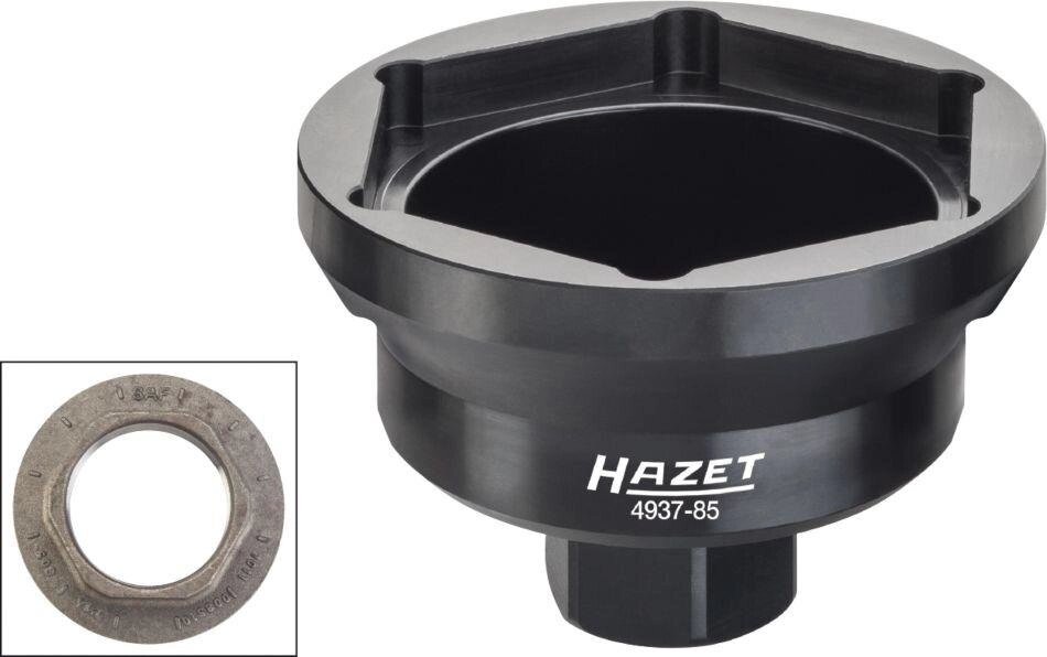 Ключ торцевой для осевых гаек коммерческих авто HAZET 4937-85 от компании ГК Автооборудование - фото 1