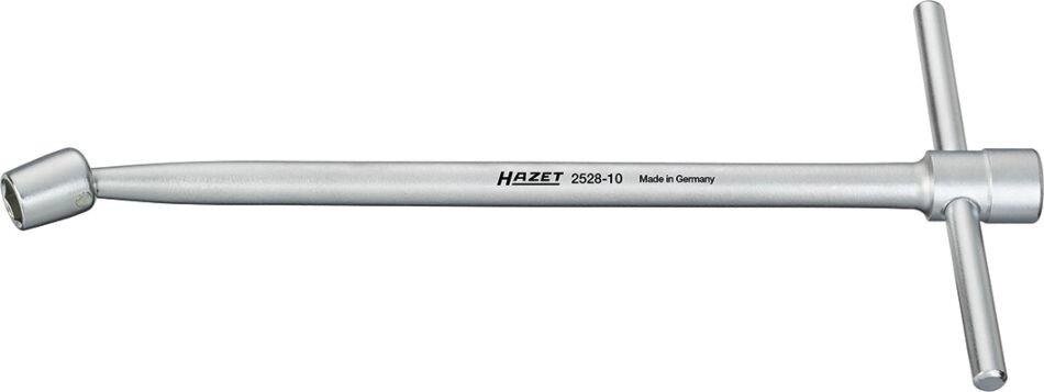 Ключ торцевой с шарниром для поддона картера 3/8" 250 мм HAZET 2528-10 от компании ГК Автооборудование - фото 1