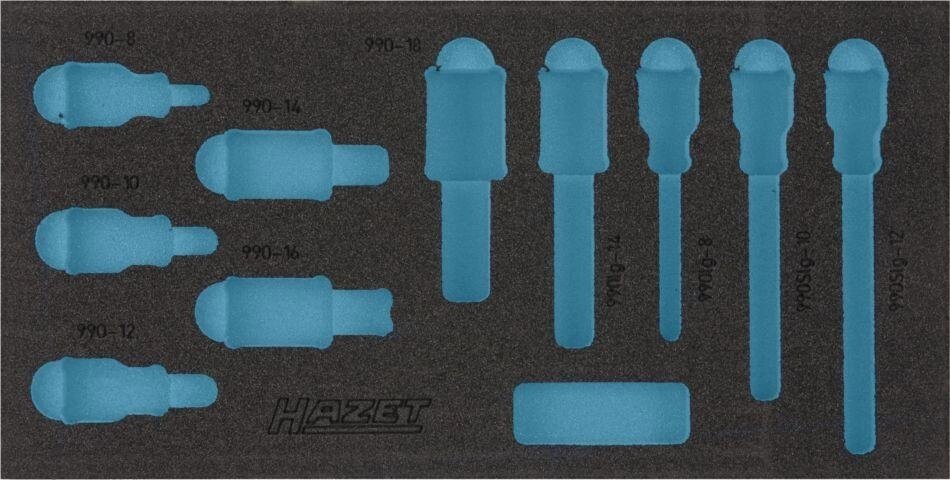 Ложемент 2-х компонентный из мягкого пенопласта Hazet 163-221L от компании ГК Автооборудование - фото 1