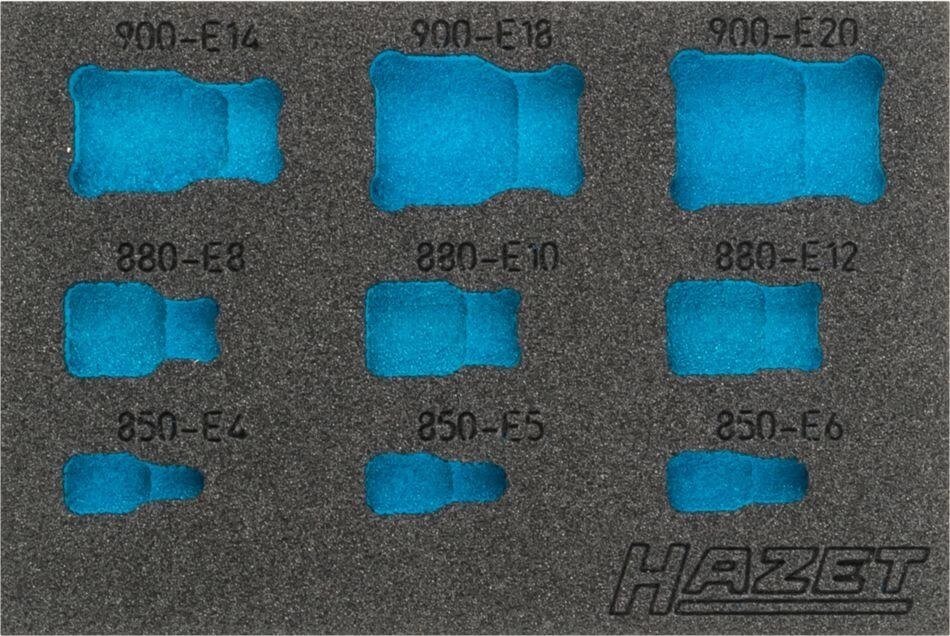 Ложемент 2-х компонентный из мягкого пенопласта Hazet 163-360L от компании ГК Автооборудование - фото 1