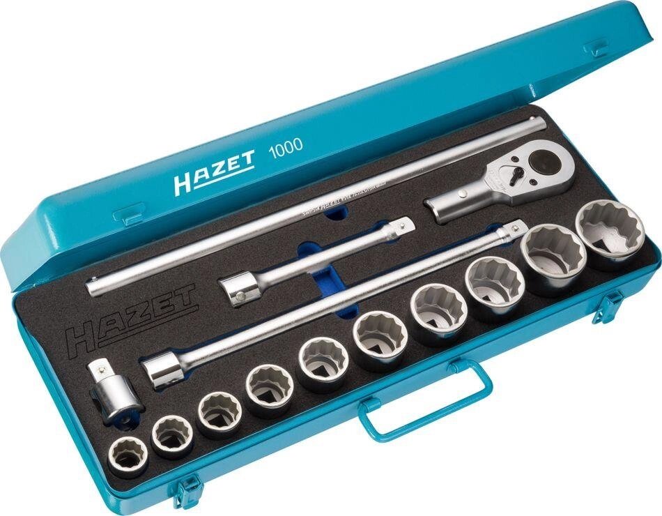Набор торцевых ключей HAZET 1000Z от компании ГК Автооборудование - фото 1
