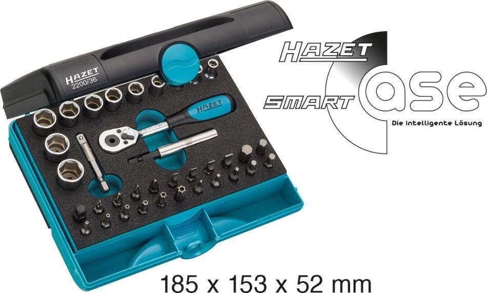 Набор торцевых ключей HAZET 2200/36 от компании ГК Автооборудование - фото 1