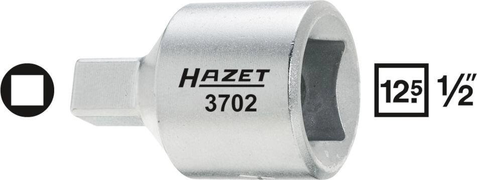 Насадка для масляных пробок HAZET 3702 от компании ГК Автооборудование - фото 1