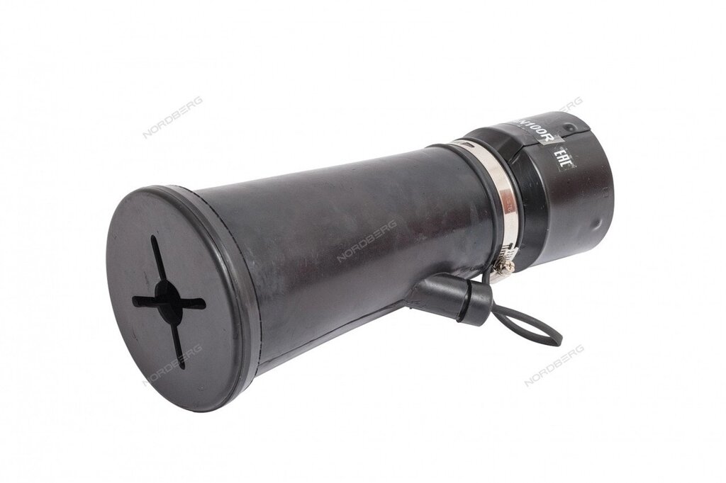 NORDBERG AN075R Насадка резиновая круглая на шланг D=75 мм от компании ГК Автооборудование - фото 1