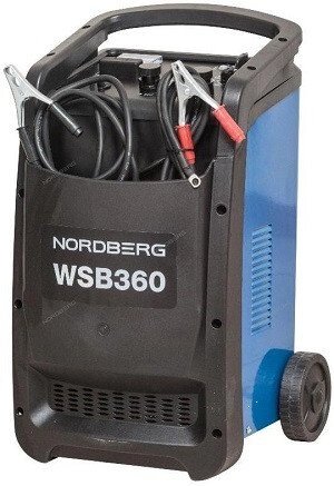 NORDBERG WSB360 УСТРОЙСТВО пускозарядное 12/24V макс ток 360A от компании ГК Автооборудование - фото 1