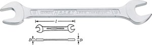 Ключ гаечный рожковый двусторонний HAZET 450N-6X7