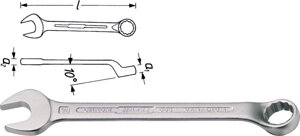 Ключ комбинированный HAZET 603-18