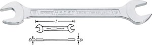 Ключ гаечный рожковый двусторонний HAZET 450N-25X28
