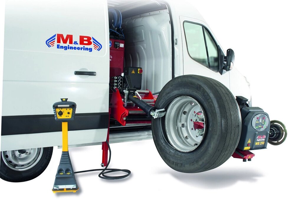 M&amp;B DIDO Service Mobile 26 mv + WB 290 Мобильный станок шиномонтажный для грузовых авто - розница