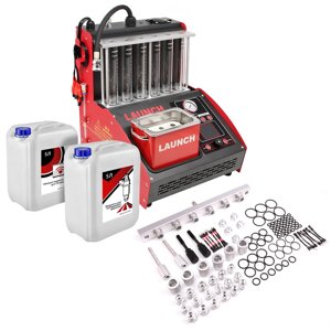 Техносоюз Стенд для тестирования и очистки форсунок Launch CNC-603A NEW, для 6-и форсунок