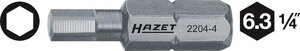 Бита шестигранная HAZET 2204-2.5